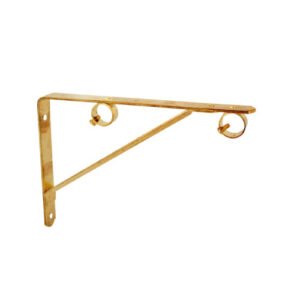 Ménsula simple y doble para caño cortina