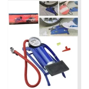Inflador de pié con bomba
