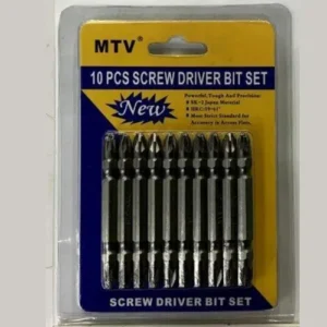 Puntas atornilladoras ph2 × 65 mm.